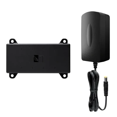 Immagine di Noctua NV SPH1, Set Hub per Ventole con Alimentatore PS1 da 230/115 V CA a 12 CC e FH2, Scheda Splitter 8 Vie, Alimentare Dalla Rete Elettrica PC (Nero)