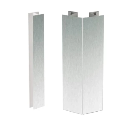Immagine di Evotrade Accessori Snodo Aggiuntivi per Zoccolo Cucina Angolo Flessibile Universale Unione Zoccoli Angoli Variabili 90º a +90º + Una Giunzione Centrale