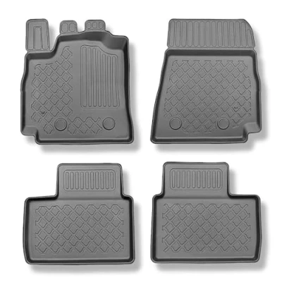 Immagine di Mossa Tappetini auto in TPE compatibili con Renault Arkana E Tech Hybrid SUV (03.2021 ) tappeti neri G