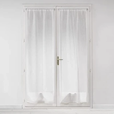 Immagine di Douceur d&#039;Intérieur Milza Coppia dritta con passante, 2 x 70 200 cm, colore: Bianco