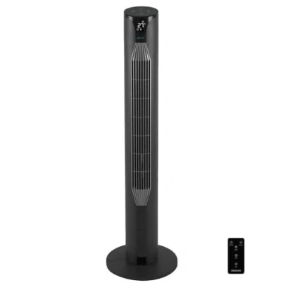 Immagine di Cecotec Ventilatore a torre EnergySilence 8150 Skyline da 106 cm, 55W, Telecomando, display LED, 3 velocità, modalità, oscillazione 80º e timer 12h