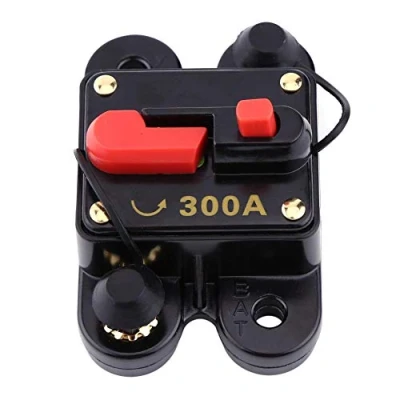Immagine di Interruttore Automatico Circuito Fusibile Reset da 12V 24V 80 300A per La Protezione Sovraccarico di Audio Autoveicoli/Video, Portafusibile Auto Nave Bicicletta(300A)