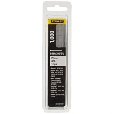 Immagine di STANLEY 1 SWKBN075T Graffette Tipo J, Set di 1000 pz, 20 mm