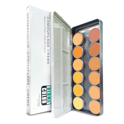 Immagine di Kryolan DERMACOLOR CAMOUFLAGE CREME TAVOLOZZA 12 COLORI tipo A