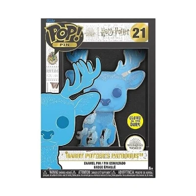 Immagine di Funko Pop! Large Enamel Pin Harry Potter: Patronus PotterSpille Smaltate Spilla da Collezione Carina per gli Zaini &amp; Borse Idea Regalo Merchandising Ufficiale