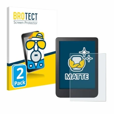 Immagine di brotect Pellicola Protettiva Opaca per Kobo Clara 2E Anti Riflesso (2 Pezzi)