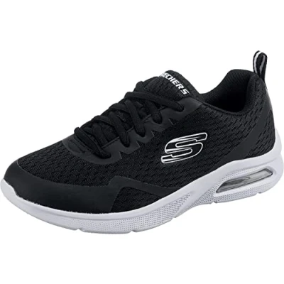 Immagine di Skechers Microspec Max, Scarpe Da Ginnastica Bambini e ragazzi, Black White Lght, 39.5 EU