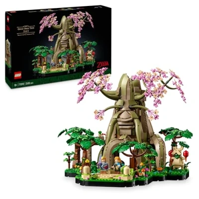 Immagine di LEGO The Legend of Zelda Grande Albero Deku 2 in 1, Modellino da Costruire per Adulti con i Personaggi della Principessa e di Link, Gadget Nintendo Collezione, Idea Regalo Uomo, Donna Fan 77092