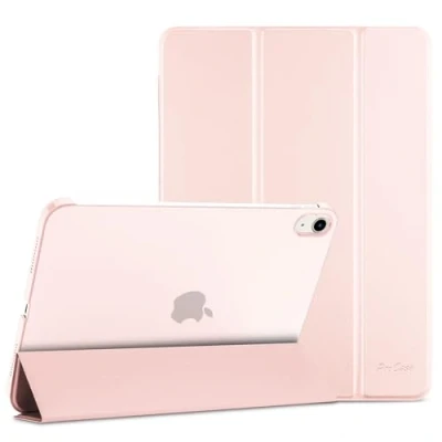 Immagine di ProCase Cover iPad 10 Generazione 10,9 Pollici 2022, Custodia [A2696 A2757 A2777] Sottile Leggera Auto Sveglia/Sonno Rosa chiaro