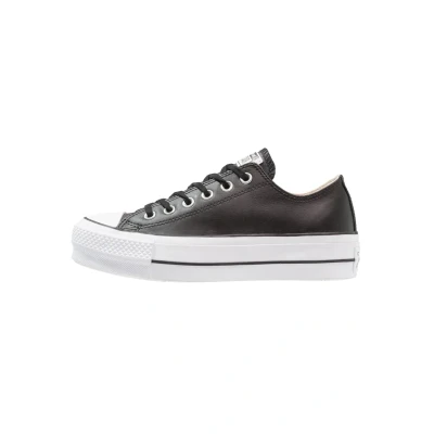 Immagine di Converse Chuck Taylor ALL STAR LIFT Clean Sneakers basse, Donna, Taglia: 36, Black/white Pelle