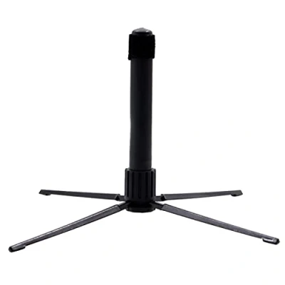 Immagine di Lodoot supporto portatile per flauto a 4 gambe, pieghevole clarinetto, accessorio strumenti clarinetto stand resto