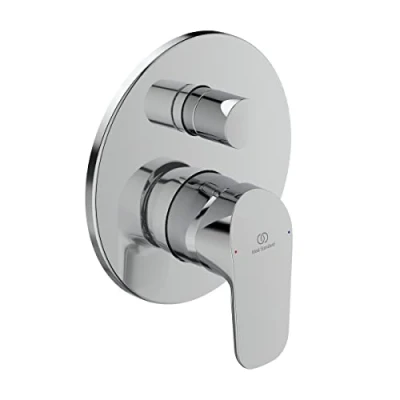 Immagine di Ideal Standard Ceraflex, Miscelatore monocomando ad incasso per doccia, Due vie, Cromato