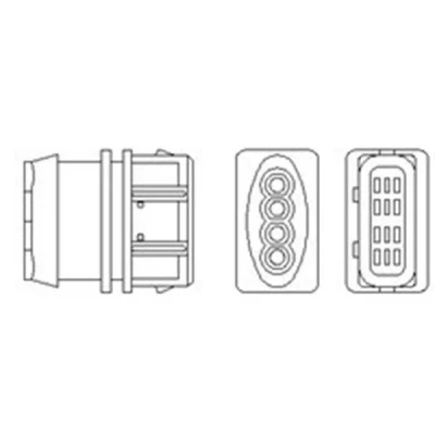 Immagine di MAGNETI MARELLI 466016355128 Sonda lambda riscaldato 4 VOLVO: S40 I