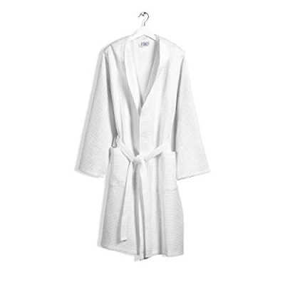 Immagine di Caleffi Polo Accappatoio con Cappuccio, Cotone , Bianco, S, 69367