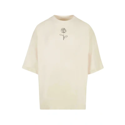 Immagine di Merchcode Spring ROSE HUGE Tshirt con stampa, Uomo, Taglia: 5XL, Whitesand