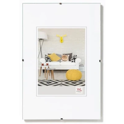Immagine di walther design portafoto in vetro trasparente18 x 24 cm senza cornice RB824K