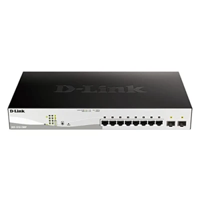 Immagine di D Link DGS 1210 10MP/E Switch di rete RJ45/SFP 8+2 porte 20 GBit/s Funzione PoE