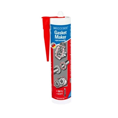 Immagine di Weicon 30100310 36 Creatore di guarnizioni Rosso 310 ml Sigillante speciale Forte e resistente per assi del motore, auto, moto