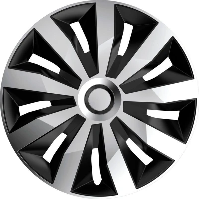 Immagine di AutoStyle PP 5333SB Copricerchi 13Inch nero/argento