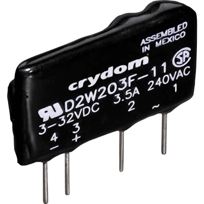 Immagine di Crydom Relè A semiconduttore D2W202F 2 Tens.comm.max: 280 V/AC Commutazione zero crossing 1 pz.