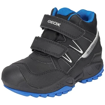 Immagine di Geox J New Savage Boy B A, Scarpe da Ginnastica Bambini e ragazzi, Navy Red, 24 EU
