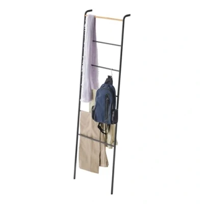 Immagine di Yamazaki Gerson 2813 Scala porta asciugamani, in metallo, 45 x 24 160 cm, colore: Nero
