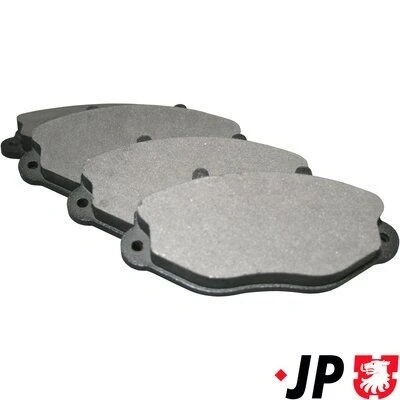 Immagine di JP GROUP 1563600410 Kit pastiglie freno Assale anteriore con segnalatore acustico usura FORD: Transit Mk4 Van, Camion pianale/Telaio