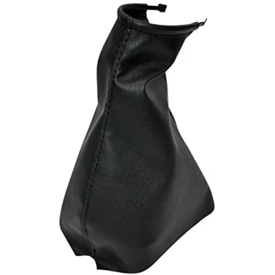 Immagine di Aerzetix C58490 Cuffia soffietto per leva del cambio compatibile con Renault Clio 2 dal 1998 al 2004 colore: nero in pelle sintetica