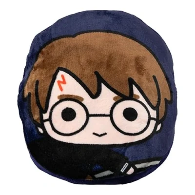 Immagine di Paladone coperta con cuscino 2 in 1 di Harry Potter, da viaggio licenza ufficiale pieghevole, morbida e soffice, design compatto per soggiorno o camera letto
