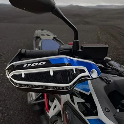 Immagine di Resin Bike Adesivi Moto Compatibile con Honda Africa Twin 1100 2022 2023. Protezione Paramani da Urti e Graffi. Resinati 3D CRF L