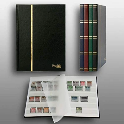 Immagine di A5 classificatori 16 Pagine Bianco, Prophila Leuchtturm, Nero Colori