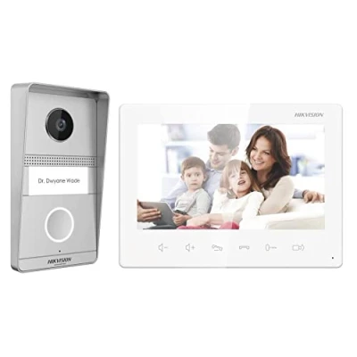 Immagine di HIKVISION Kit d&#039;interphone analogique à 2 fils DS KIS101 P (KIS 101)