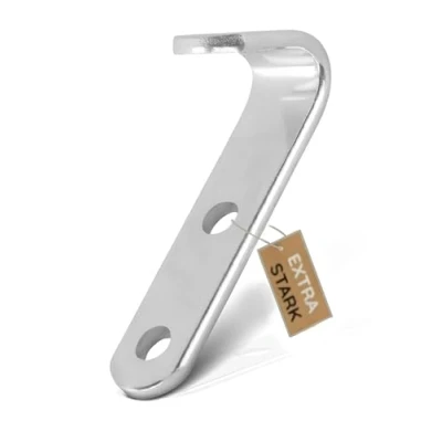 Immagine di EnB, 10 o 20 pezzi, fissaggio telone, gancio di a 2 fori, ganci fissaggio, per teloni, rimorchi, ideale rete sicurezza del carico, rimorchi (20 pezzi)