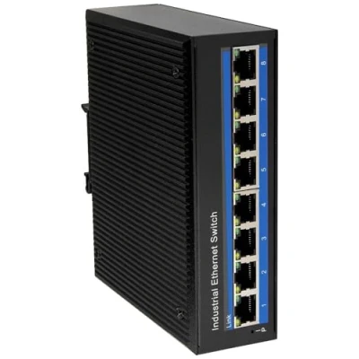 Immagine di LogiLink NS203P Switch ethernet industriale 8 Porte 10 / 100 1000 MBit/s Funzione PoE