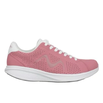 Immagine di MBT M800 Scarpe da Ginnastica per Donna Stile Moderno. Passeggio Anatomiche e Comode. Calzature Fisiologiche di Comfort Stabilità con Suola Curva. Sneakers Lacci. Rosa