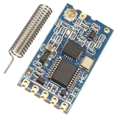 Immagine di ARCELI 3.2 5.5V 433Mhz SI4438 Modulo porta seriale wireless 1000m Sostituire Bluetooth