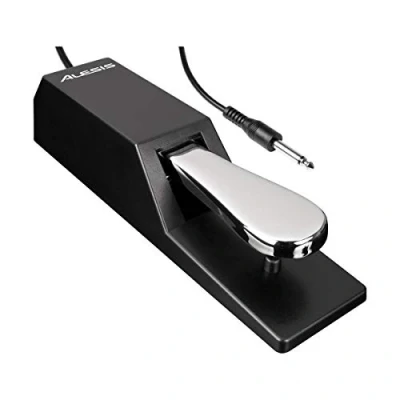Immagine di Alesis ASP 2 Pedale di Sustain Universale con Action Dinamica per Pianola, Tastiera MIDI, Pianoforte Digitale