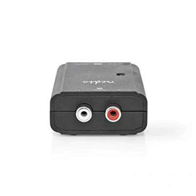 Immagine di Convertitore audio digitale Due direzioni Ingresso collegamento: 2x RCA femmina Uscita 1x S / PDIF (RCA) TosLink Manuale Nero