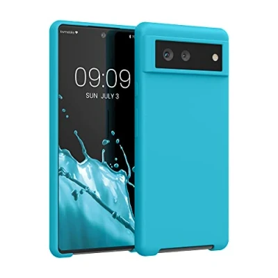 Immagine di kwmobile Cover per Google Pixel 6 Custodia Back Case Smartphone in Silicone TPU Protezione Gommata ghiaccio freddo