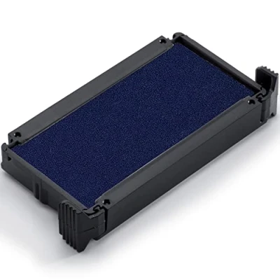 Immagine di Trodat Cuscinetto di ricambio per 6/4911, L 4,7 X H 2,1 P 0,8 cm, inchiostro blu, 3 pezzi, in blister