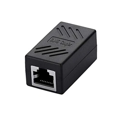 Immagine di SIENOC Modulo RJ45 Categoria 5/6 8P8C Accoppiatore di Interconnessioni in Linea Femmina a (1 Pack)