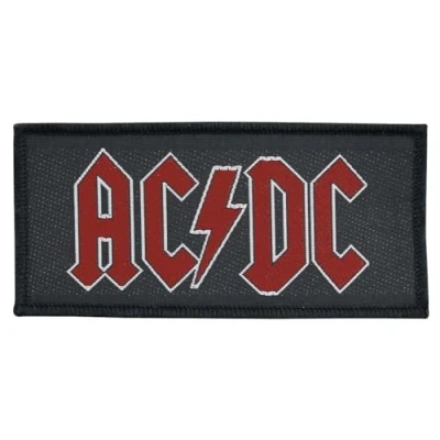 Immagine di AC/DC Red Logo Unisex Toppa Standard 100% poliestere Non Specificato