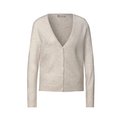 Immagine di Street One Kurzer Cardigan, Donna, Taglia: 46, Beige
