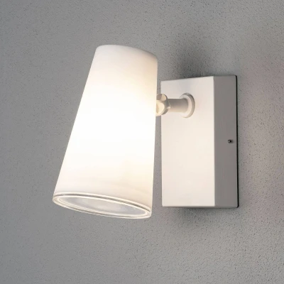 Immagine di Konstsmide Fano 7872 250 Lampada da parete per esterno LED (monocolore) E27 25 W Bianco