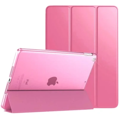 Immagine di Custodia per Apple iPad Pro 9.7 (2016) Generation Supporto magnetico intelligente Auto Wake/Sleep Adatta al modello n. A1673 / A1674 A1675 (rosa)