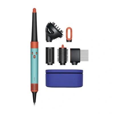 Immagine di Dyson Airwrap i.d.™ styler color acquamarina con diffusore Wave+Curl