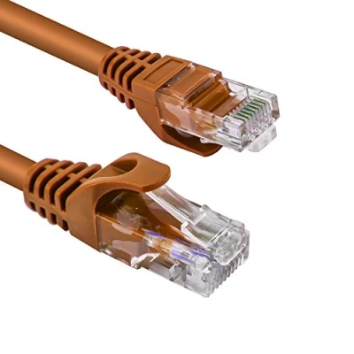 Immagine di VulTech TAAU002 UTP OR Cavo di Rete 0,25m Cat.6 Ethernet Gigabit LAN (RJ45) 10/100/1000Mbit/s Patch Compatibile con Cat.5 / Cat.5e Cat.7 24 AWG Arancio