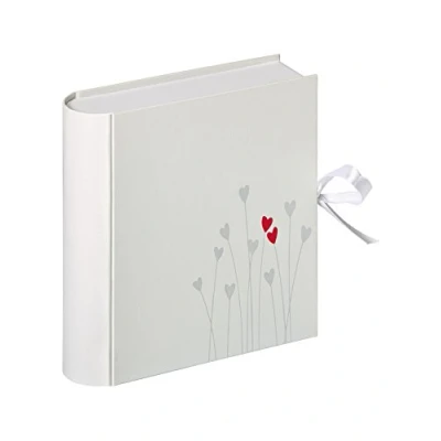 Immagine di walther design scatole portaoggetti bianche con goffratura wedding bleeding heart FB 202