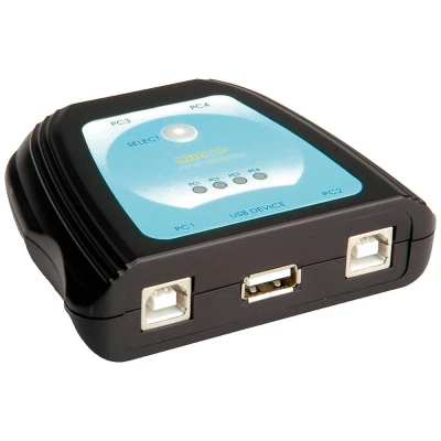 Immagine di Commutatore USB 2.0 Value 5 Porte Nero