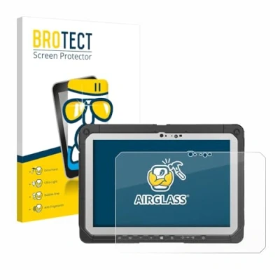 Immagine di brotect Pellicola Protettiva Vetro per Panasonic Toughbook CF 20 MK2 Protezione Schermo [Durezza Estrema 9H, Chiaro]